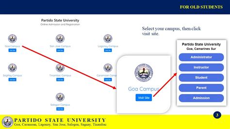 sias online 3 partido state university|PARSU Info Page .